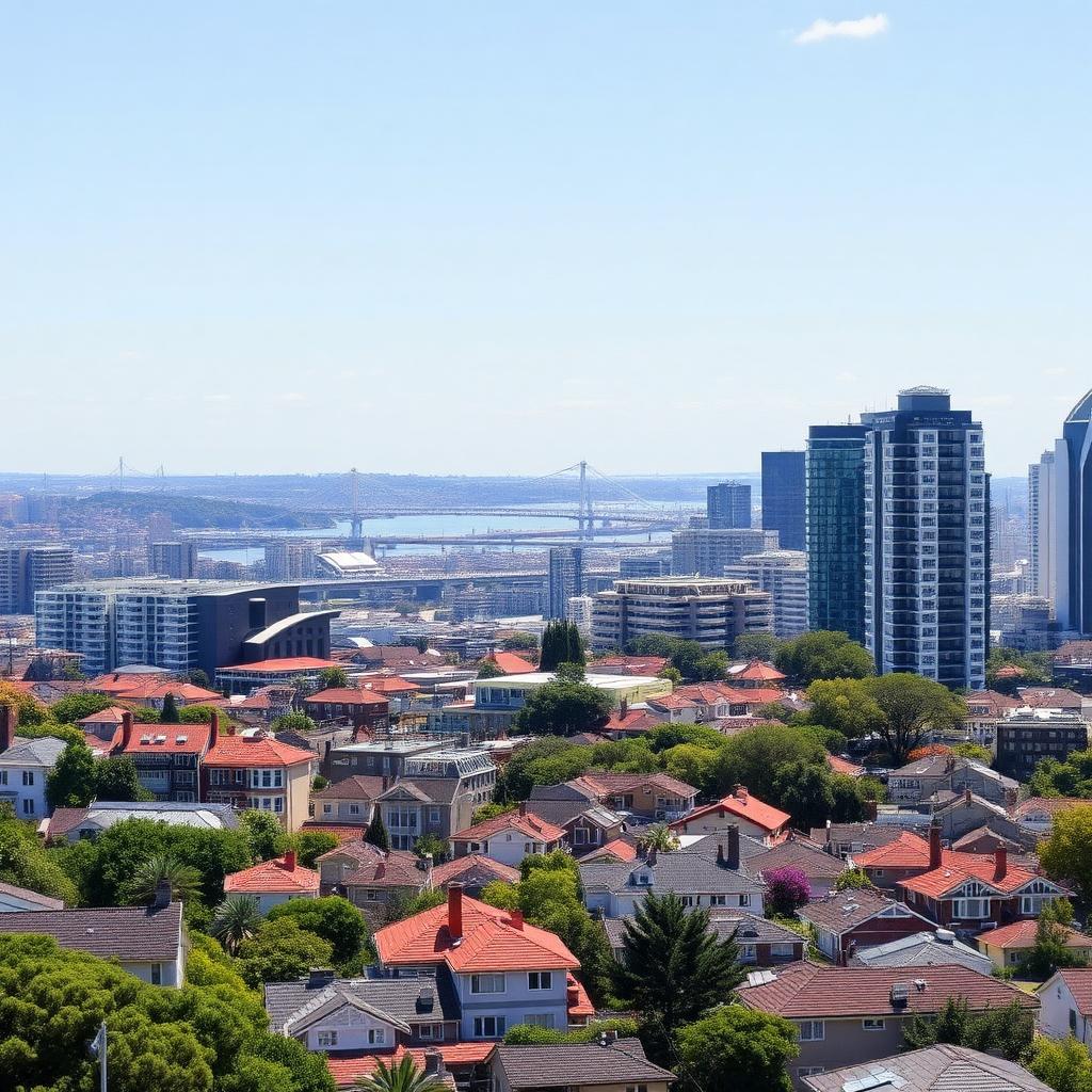 Liverpool Sydney town centre with high-rise apartments and the Georges River in the distance — Reactive services South Western Sydney